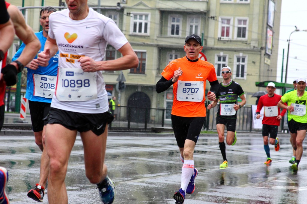 Robert Bagiński - dobry bieg zawodnika trenującego u Emila na Maniackiej Dziesiątce w Poznaniu