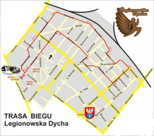 Legionowska Dycha 2018 trasa