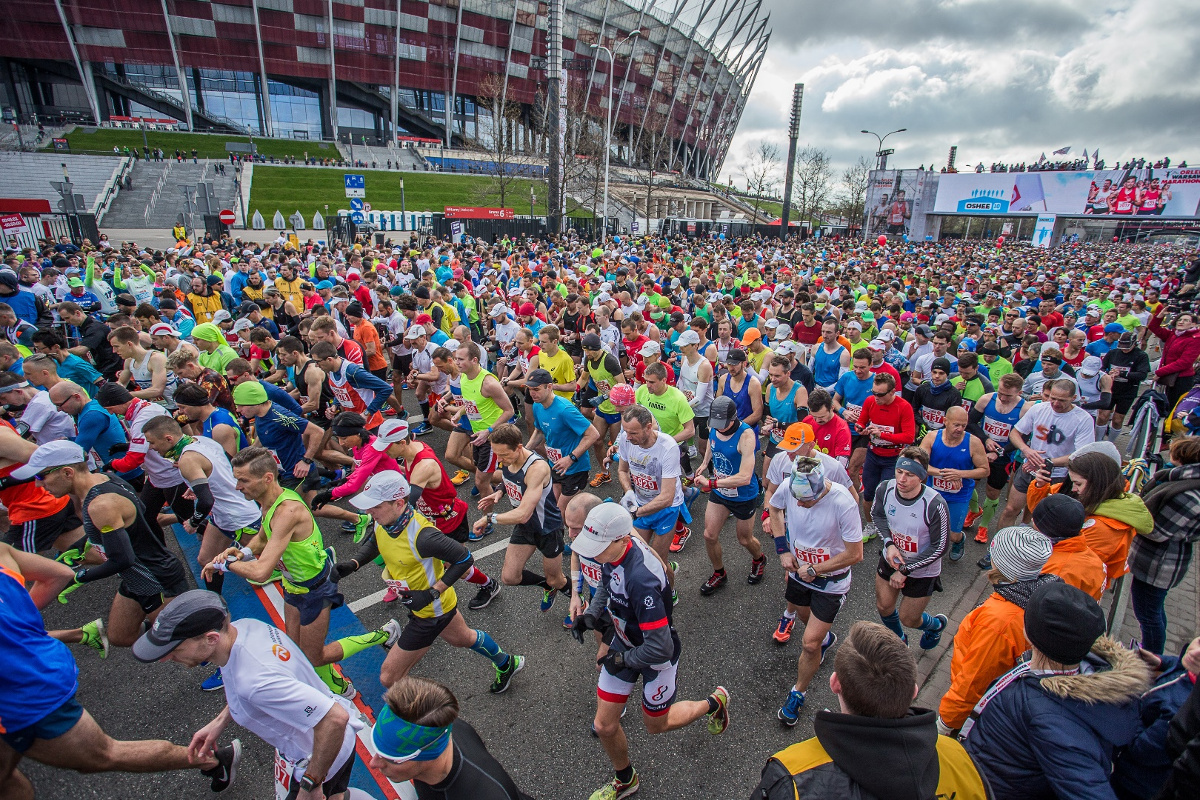 Orlen Warsaw Marathon 2018 start